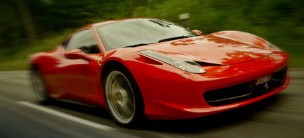 Ferrari körupplevelser i 15 min